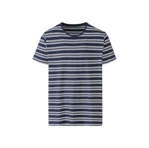 LIVERGY® Pánské triko (S (44/46), pruhy)