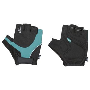 CRIVIT Dámské / Pánské cyklistické rukavice (9, modrá/černá)