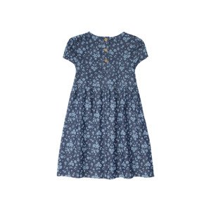 lupilu® Dívčí šaty (98, tmavě modrá)