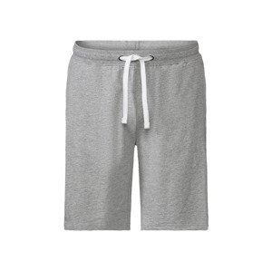 LIVERGY® Pánské teplákové bermudy (M (48/50), šedá)