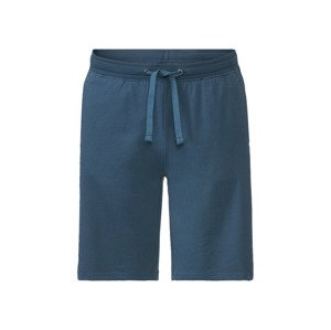LIVERGY® Pánské teplákové bermudy (M (48/50), navy modrá)