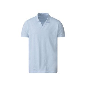 LIVERGY® Pánské polotriko (L (52/54), světle modrá)