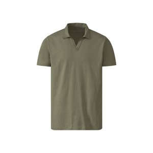 LIVERGY® Pánské polotriko (S (44/46), olivová)