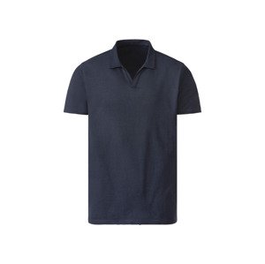 LIVERGY® Pánské polotriko (XL (56/58), navy modrá)