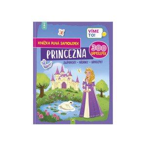 Dětská kniha se samolepkami (princezna)