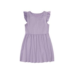 lupilu® Dívčí šaty (122/128, lila fialová)