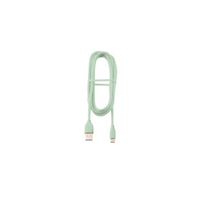 TRONIC® Nabíjecí a datový kabel, 1 m (mátově zelená, USB typu C na USB typu A)
