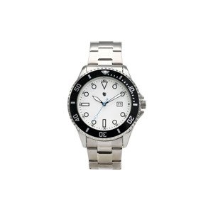 AURIOL® Pánské náramkové hodinky (stříbrné, stříbrný řemínek)