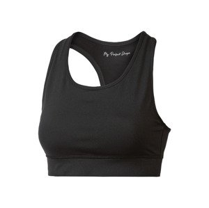 Crivit Dámská sportovní podprsenka, Medium Level (černá, S (36-38))