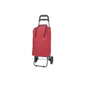 TOPMOVE® Nákupní taška na kolečkách (červená)