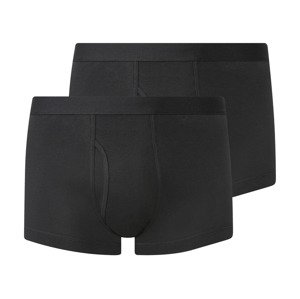 LIVERGY® Pánské boxerky, 2 kusy (4/S, černá)