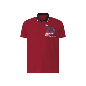 LIVERGY® Pánské polotriko XXL (XXL (60/62), červená)