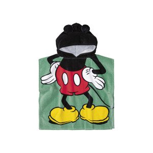 Dětské froté pončo, 60 x 120 cm (Mickey Mouse)