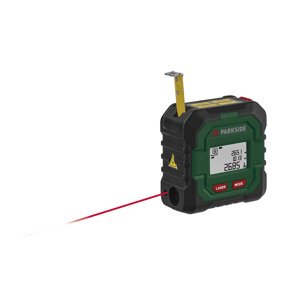 PARKSIDE® Laserový měřič vzdálenosti s měřicím pás