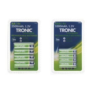 TRONIC® Nabíjecí baterie Ready 2 Use, 4 kusy