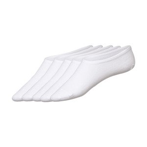 esmara® Dámské nízké ponožky s BIO bavlnou, 5 párů (35/38, bílá)
