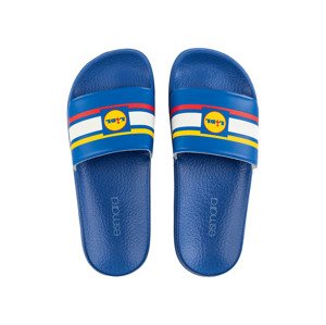 esmara® Dámské pantofle LIDL (40, modré/žluté)