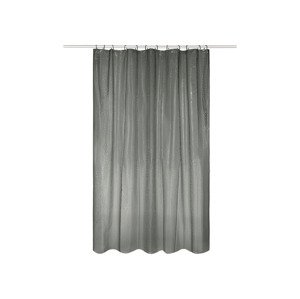 LIVARNO home Sprchový závěs, 180 x 200 cm (tmavě šedá)