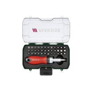 PARKSIDE® Sada ráčnových šroubováků / nožů na přesné řezání / ráčen / na jemnou mechaniku  (sada ráčnových šroubováků, 38dílná)