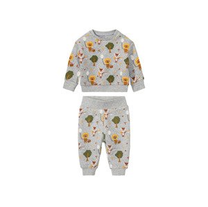 lupilu® Chlapecká souprava s BIO bavlnou, 2dílná (74/80, šedá)