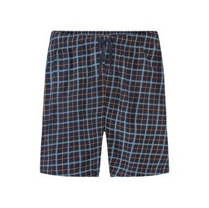 LIVERGY® Pánské kraťasy na spaní (M (48/50), kostka)