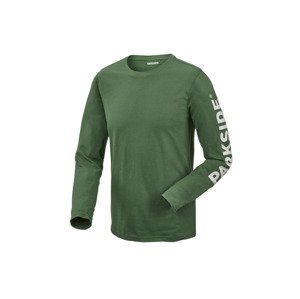 PARKSIDE® Pánské triko s dlouhými rukávy (L (52/54), zelená)