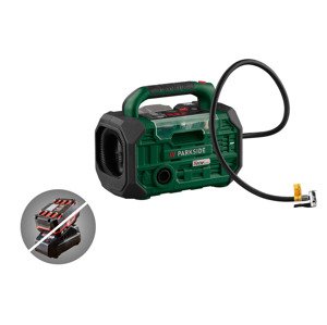 Parkside® Aku kompresor a pumpa 20 V PKA 20-Li C3 – bez akumulátoru a nabíječky