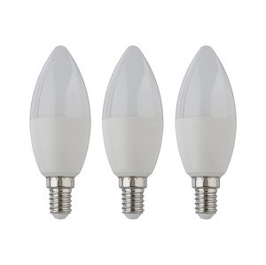 LIVARNO home LED žárovka, 2/3 kusy (6 W E14 svíčka, 3 kusy)