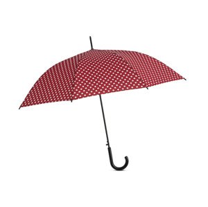 TOPMOVE® Deštník  (červená s puntíky)