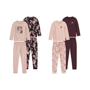lupilu® Dívčí pyžamo BIO, 2 kusy