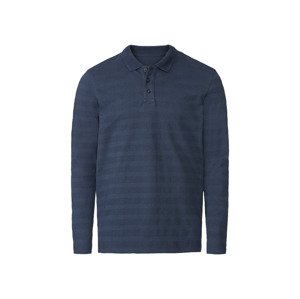 LIVERGY® Pánské triko s dlouhými rukávy (L (52/54), navy modrá)