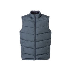 LIVERGY® Pánská prošívaná vesta (M (48/50), modrá)