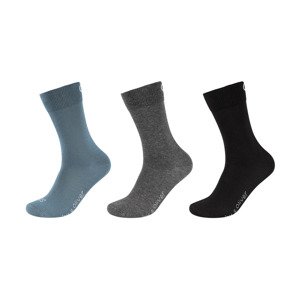 QS by s.Oliver Dámské / Pánské ponožky, 3 páry (39/42, petrolejová/zelená/černá)