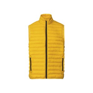 LIVERGY® Pánská prošívaná vesta (S (44/46), žlutá)