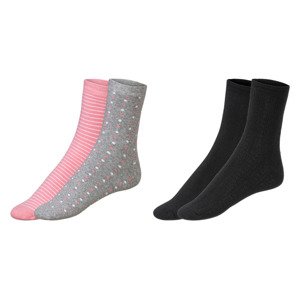 esmara® Dámské termo ponožky s BIO bavlnou, 2 pá