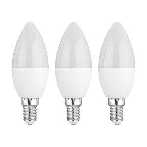 LIVARNO home LED žárovka, 2 kusy / 3 kusy (4,2 W E14 svíčka, 3 kusy)