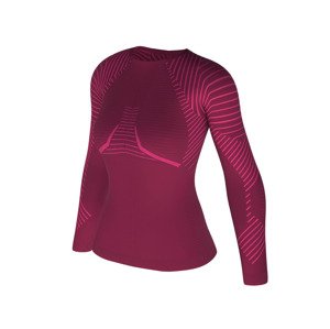 CRIVIT Dámské bezešvé funkční triko s dlouhými rukávy (XL (48/50), lila fialová)