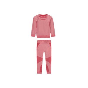 lupilu® Dívčí bezešvé funkční spodní prádlo, 2dí (98/104, růžová)
