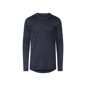 LIVERGY® Pánské funkční spodní termo triko s dlouhými rukávy (M (48/50), navy modrá)