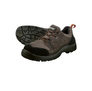 PARKSIDE® Pánská kožená bezpečnostní obuv S1 (41, černá/šedá)