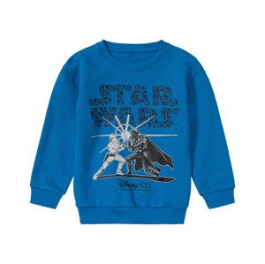 Chlapecká mikina (122/128, modrá Star Wars)
