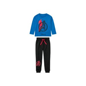 Chlapecké pyžamo (98/104, modrá / černá Avengers)