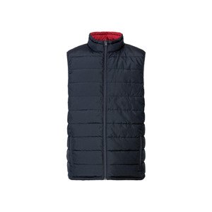 LIVERGY® Pánská oboustranná vesta (XL (56/58), navy modrá / červená)