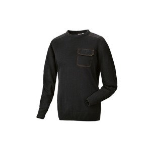 PARKSIDE® Pánský úpletový svetr (M (48/50), černá)