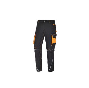 PARKSIDE PERFORMANCE® Pánské pracovní kalhoty (46, černá/oranžová)