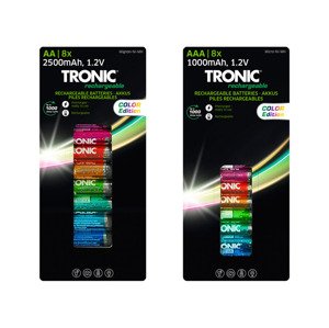 TRONIC® Nabíjecí baterie Ni-MH Ready 2 Use Color