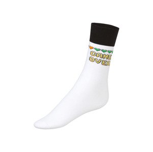Dámské / Pánské ponožky (35/38, nintendo/bílá)