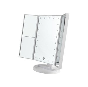 CIEN Kosmetické LED zrcadlo (bílá)
