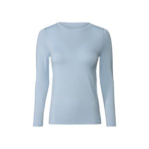esmara® Dámské spodní termo triko s dlouhými rukávy (XS (32/34), modrá)