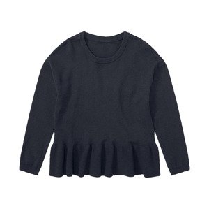 lupilu® Dívčí pletený svetr (110/116, navy modrá)